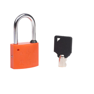 Small Cute Luggage Lock Safety Cheap Good Quality Colored Plastic Padlock