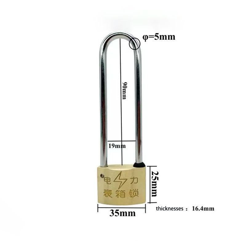 Manufacturer 20-75mm Heavy Duty Brass Combination Padlock 10pcs Brass Antique Jewelry Box Padlock Hasps LOC