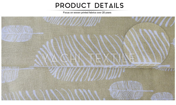 80% cotton 20% linen fabric high quality cotton linen fabric