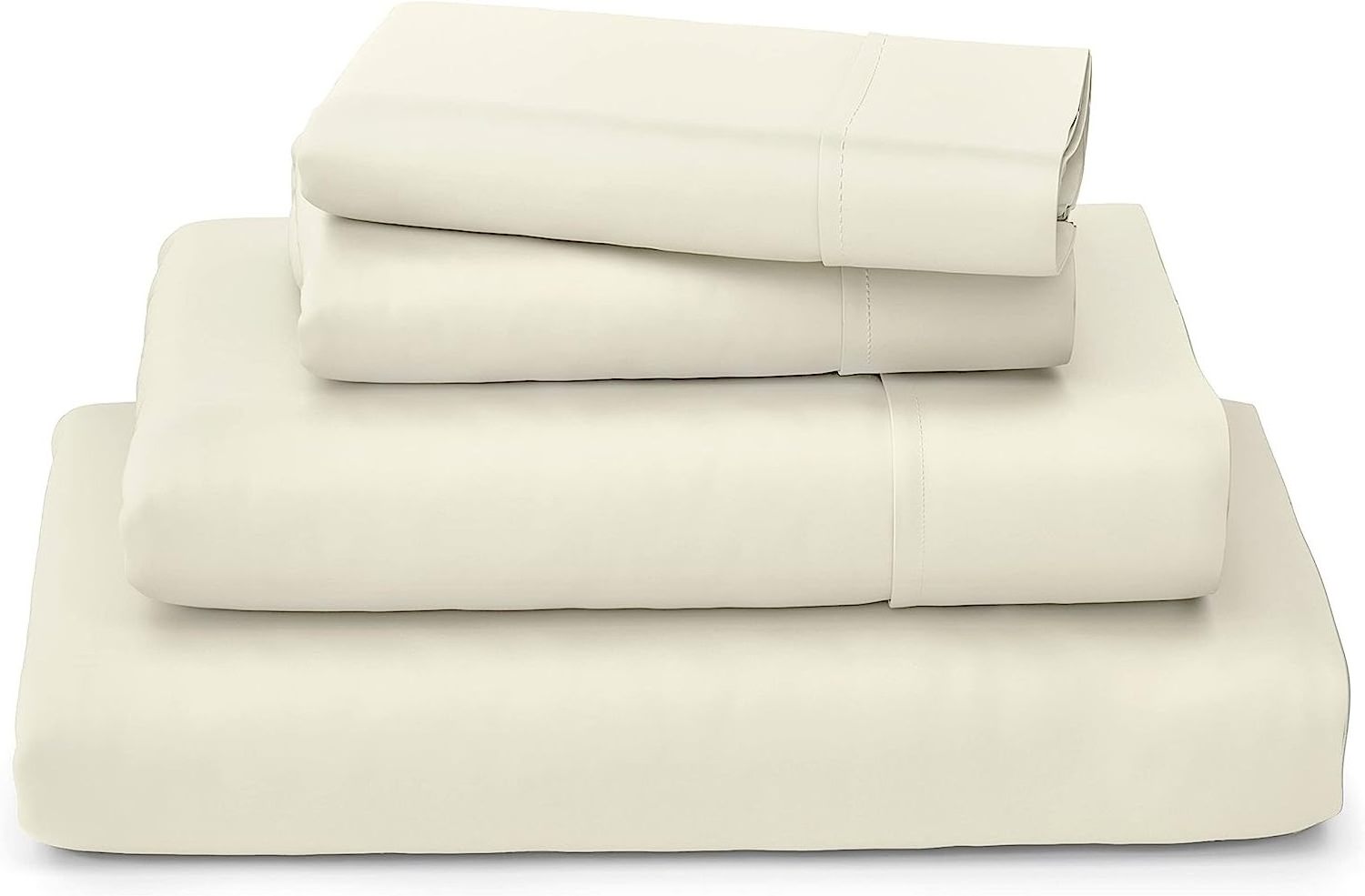 100% Lyocell Bamboo Bed Sheets sets Pillow Cases Fitted Sheet Duvet Cover- Hypoallergenic and Organic Material