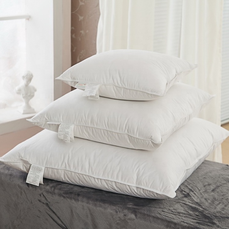 Best selling 100 cotton feather cushion inserts inner