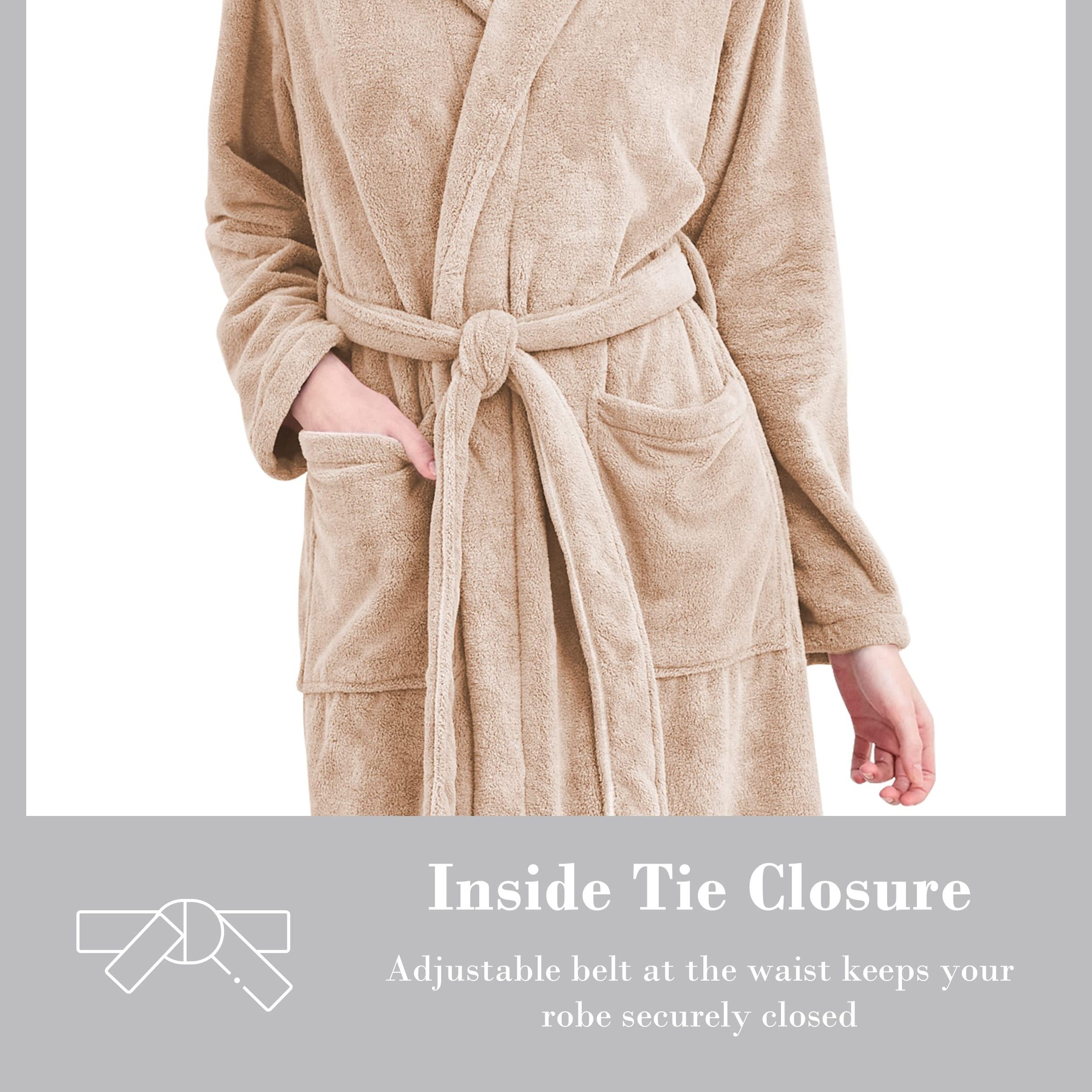 High Quality New Design High Quality Cut Pile Bathrobe Luxury Fluffy Hotel Bathrobe