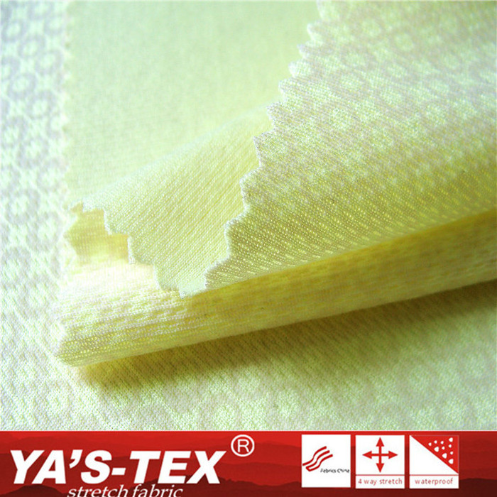 UV Color Change Polyester Bird Eye Mesh fabric