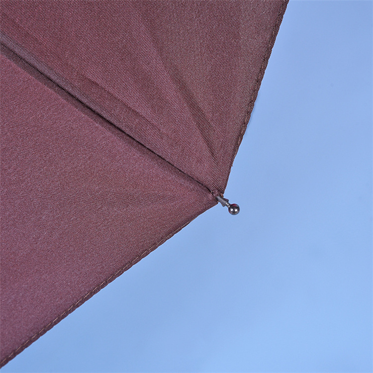 China manufacturing cheap  Long handle umbrella super quality  brown umbrella