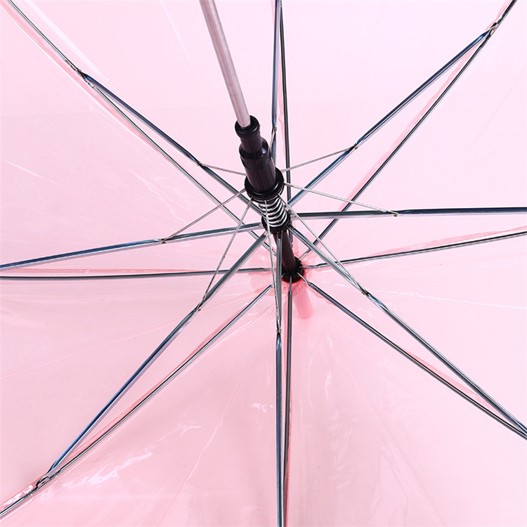 Fashion 2020 new design ultra light POE umbrella 21 inch 8k solid color umbrella