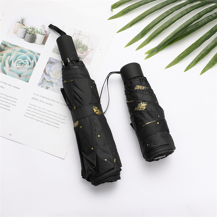 New model fashion custom design  black  coating umbrella excellent quality  umbrella