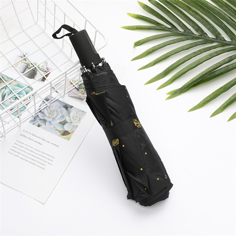 New model fashion custom design  black  coating umbrella excellent quality  umbrella