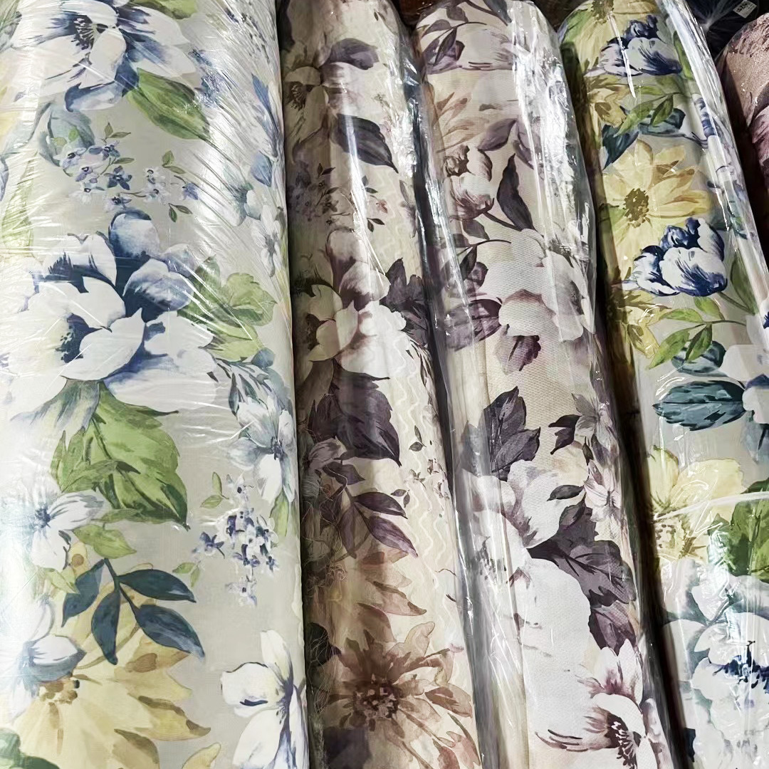 Cheap Stock Fabric Factory Clearance Stocklot Fabric Printed Fabric For Curtains