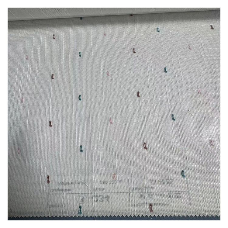 Factory Stock  Cheap Price Blackout Embroidered Polyester Curtain Fabric For Living Room