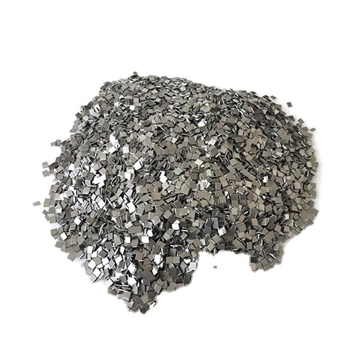 99.999% 5N Dia.6mm x 6mm Titanium Metal Granules Price Per Kg