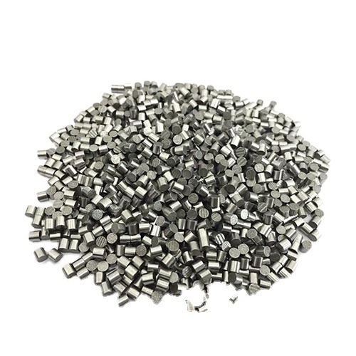 99.999% 5N Dia.6mm x 6mm Titanium Metal Granules Price Per Kg