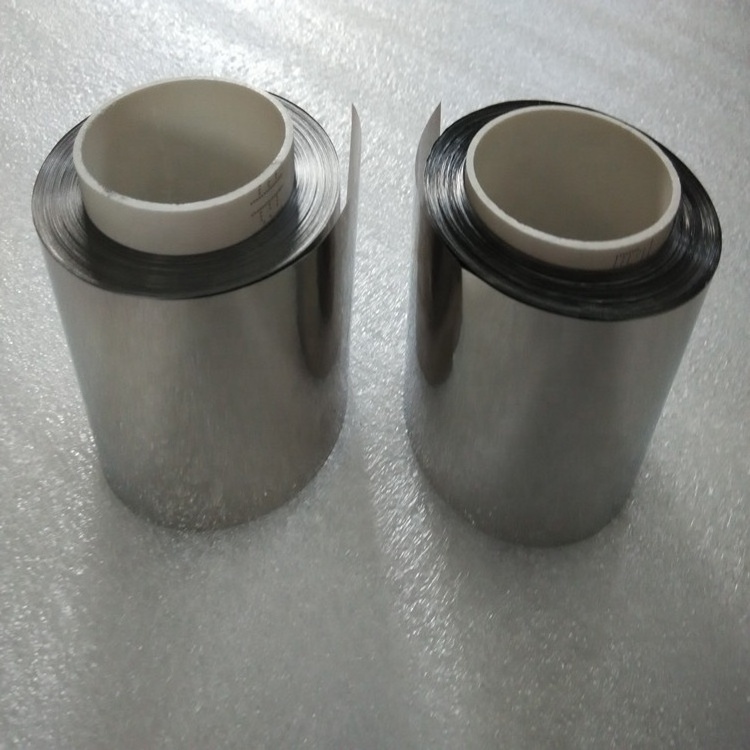 99.6% High Purity Ni200 Ni201 N4 N6 Nickel Foil Price Per Kg