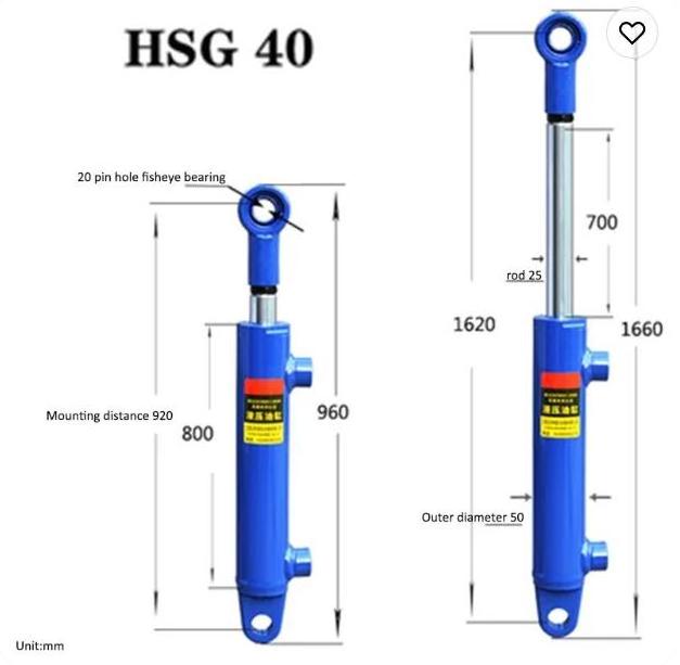 Best Price China Manufacturers Custom Wholesale Micro Hydraulic Cylinder 500Kg 500 Ton Big