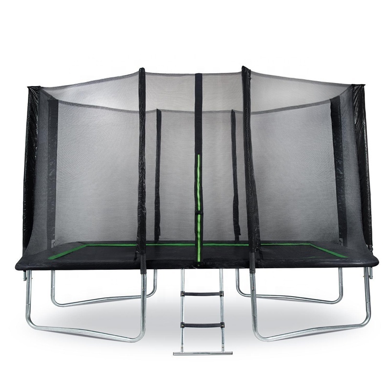 Customizable 8x12FT Rectangle Indoor/Outdoor Trampoline Steel PVC Foam Polypropylene Frame 15ft Indoor Trampoline 8ft 10ft 14ft