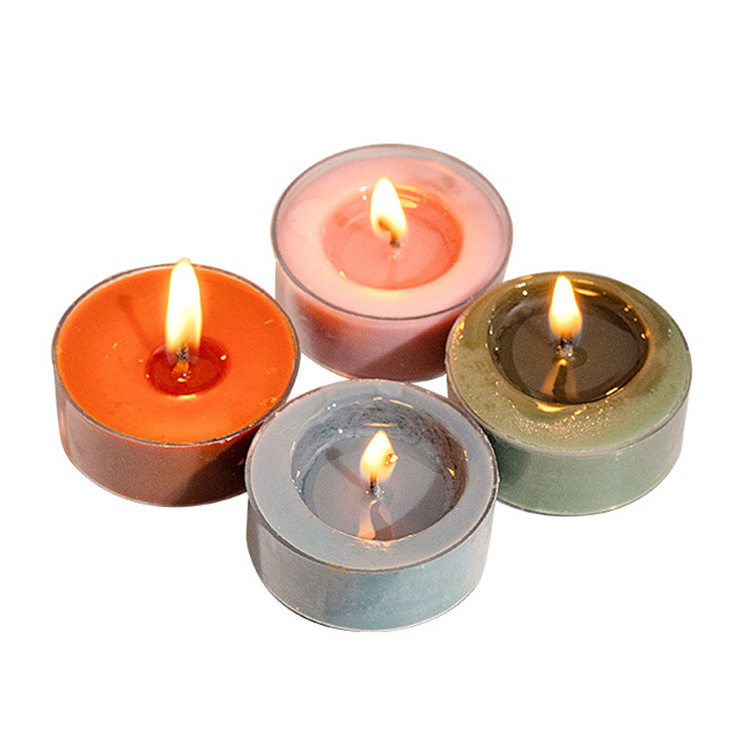 4 pcs Set Box Tealight Candle Aromatherapy Wholesale Mini Tea Light Candles for Wedding Birthday Party Decoration