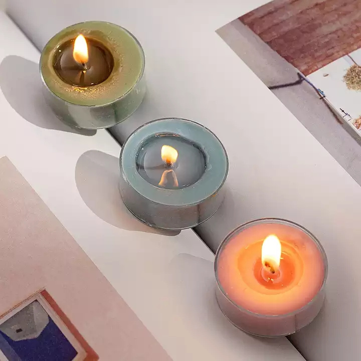 4 pcs Set Box Tealight Candle Aromatherapy Wholesale Mini Tea Light Candles for Wedding Birthday Party Decoration