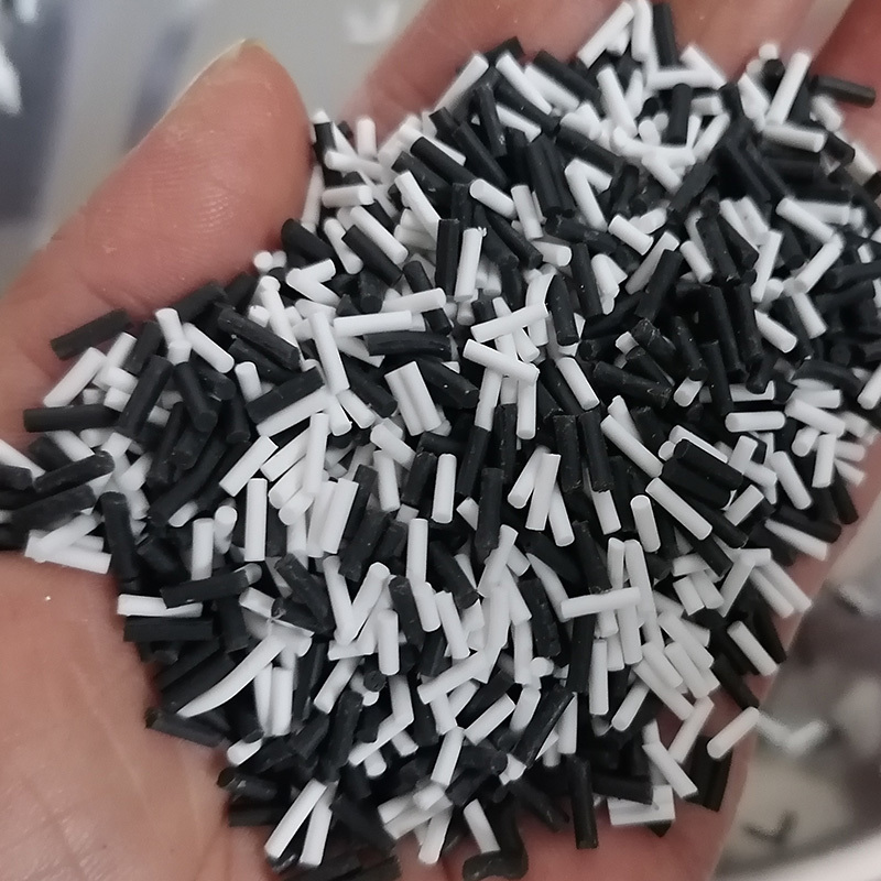 500g Candy Crumbs Long Polymer Clay Slices Mix Black White Polymer Sprinkles for DIY Craft Slime Filling Nail Art