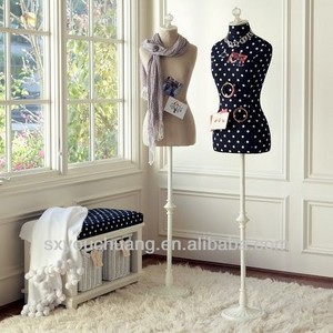 Home Decoration styrofoam mannequin female tailoring professional mannequin torso dress form