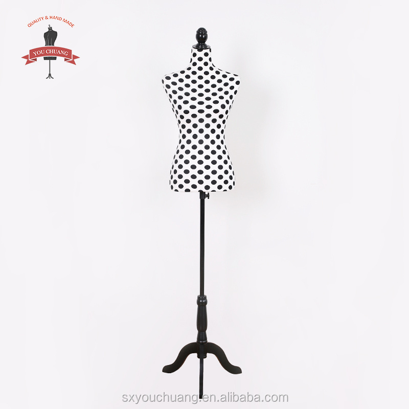 Home Decoration styrofoam mannequin female tailoring professional mannequin torso dress form