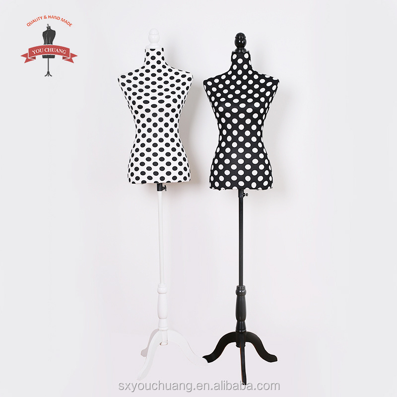 Home Decoration styrofoam mannequin female tailoring professional mannequin torso dress form