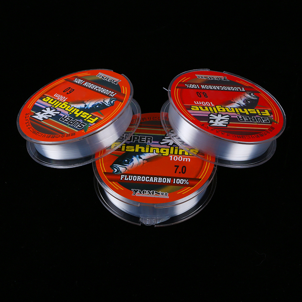 YOUME Fishing Line High Quality 100m 100% Nylon Transparent Not Fluorocarbon Fishing Tackle Multifilamento Fishing Lines