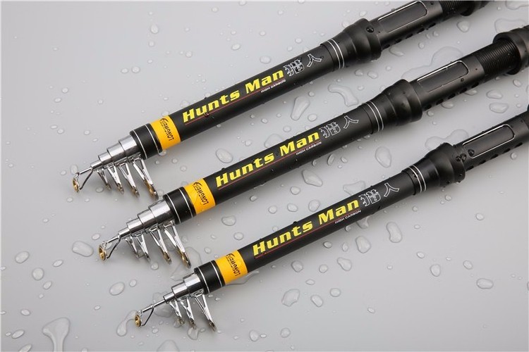 YOUME Carbon 2.1M 2.4M 2.7M 3.0M 3.6M Portable Telescopic Fishing Rod Spinning Fish Hand Fishing Tackle Super Hard Sea Rod