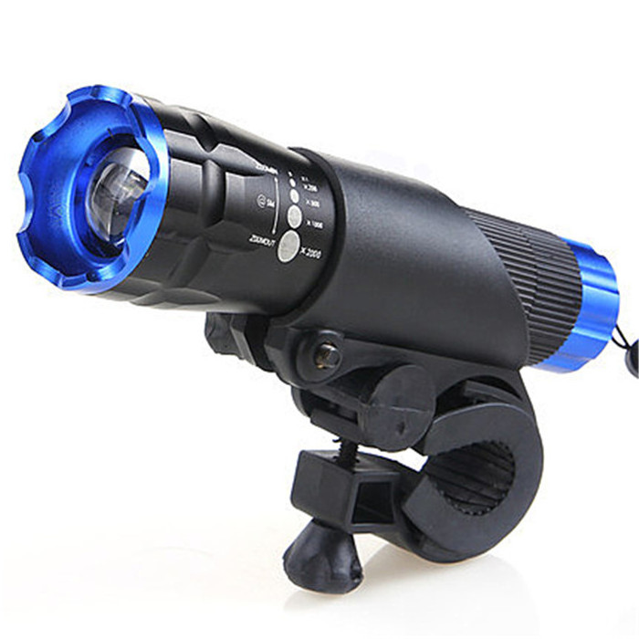 YOUME HOT Cycling Head Flashlight LED Bicycle Light Front HeadLight Waterproof Mount 2000 Lumens Rotary Bike Lights