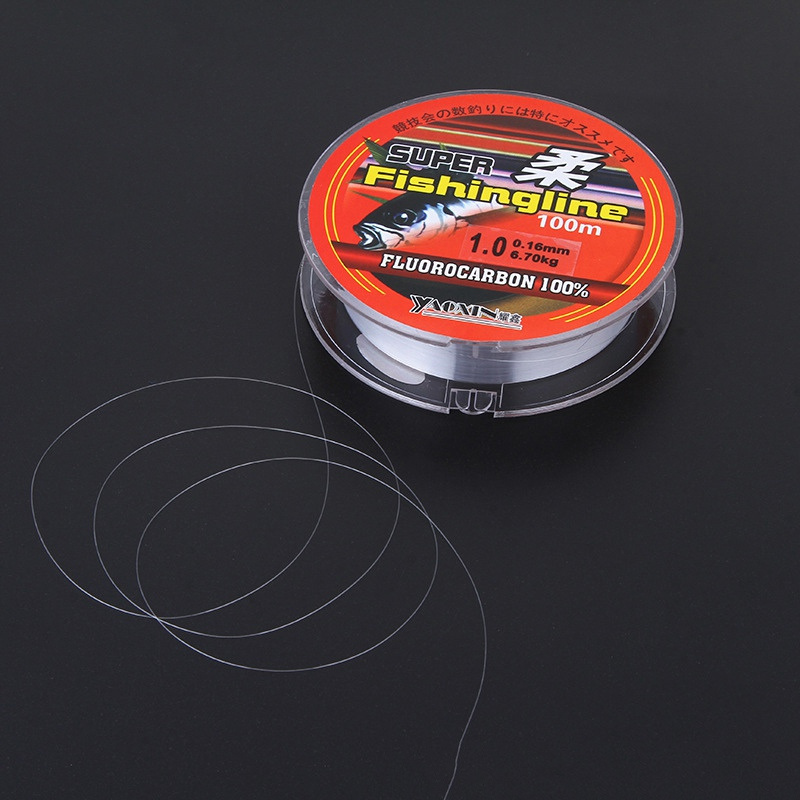 YOUME Fishing Line High Quality 100m 100% Nylon Transparent Not Fluorocarbon Fishing Tackle Multifilamento Fishing Lines