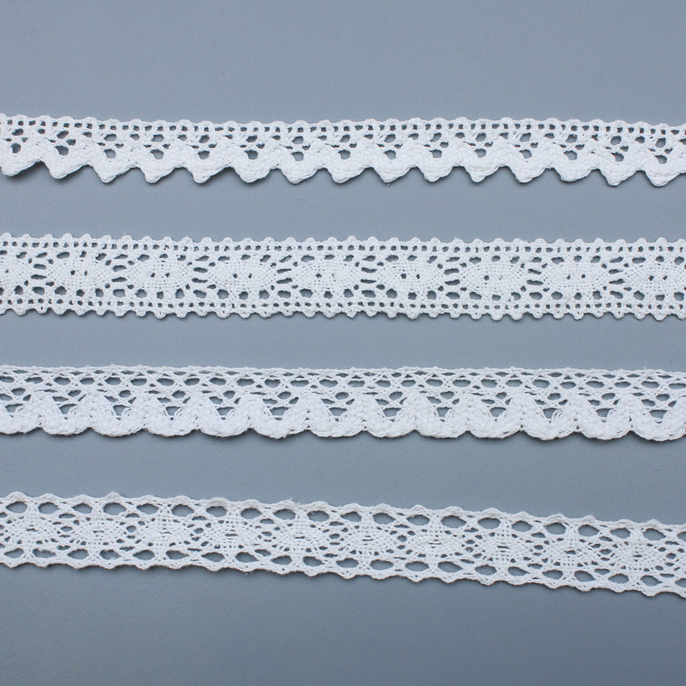 wholesale factory crochet lace trim 100% cotton lace trim for women clothing