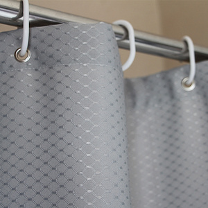 Hotel Quality Waffle Weave Shower curtain Mildew Free Water Resistant Bathroom Curtain custom shower curtain 36x72inch