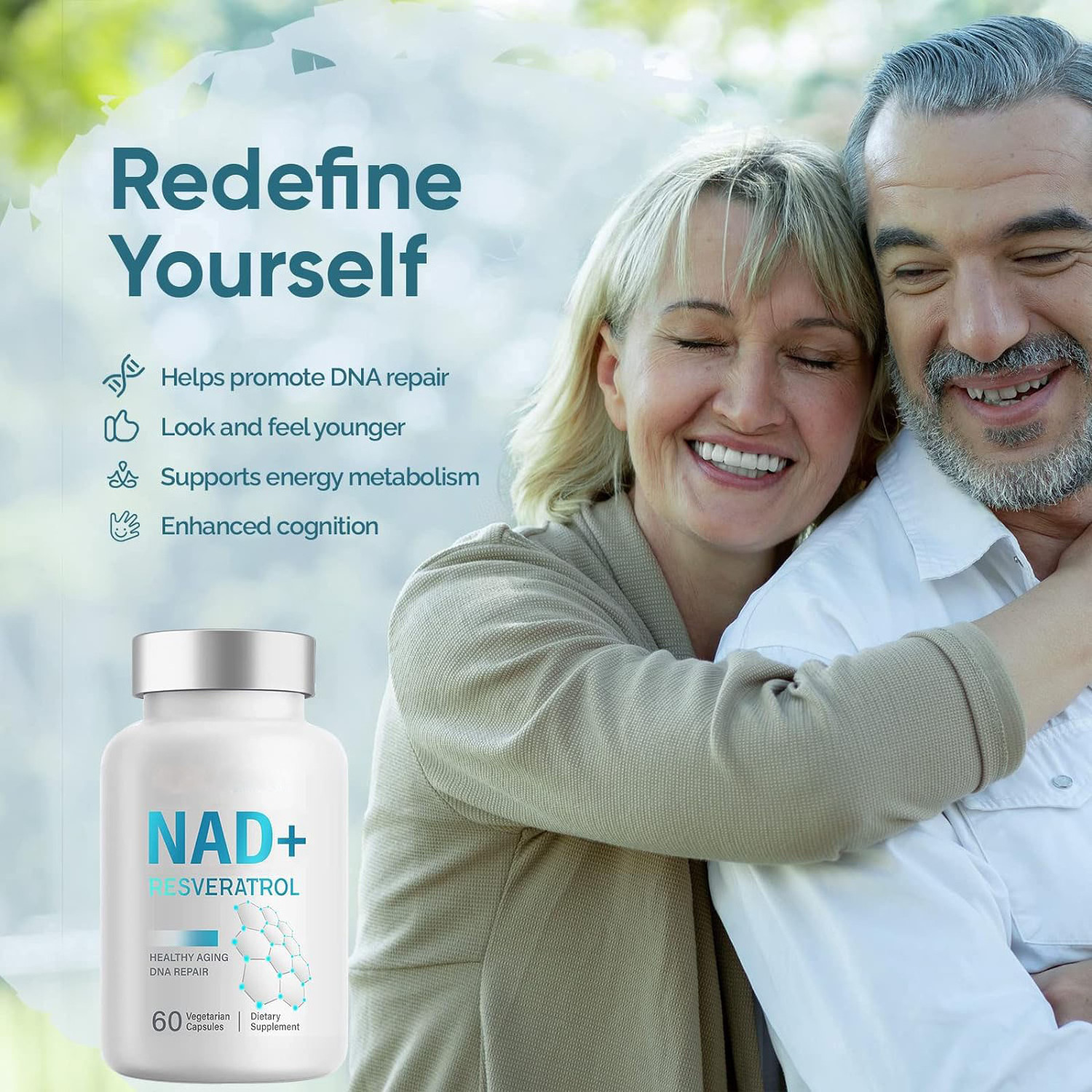 Resveratrol Nicotinamid Mononucleotide Booster Dietary Supplements Nad Capsules Anti-aging Factory Wholesale Price Pure OEM