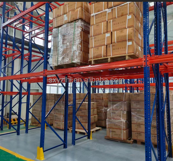 Q235 Metal Storage Rack Warehouse Stocking Shelf For Warehouse Racking Pallet Factory