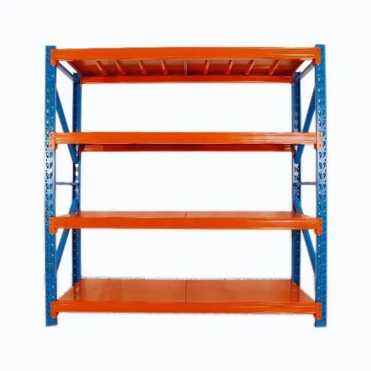 Store Supermarket Shelves Stacking Racks & Shelves 4 Tier Heavy Duty Rack Warehouse Storage Rack Shelf