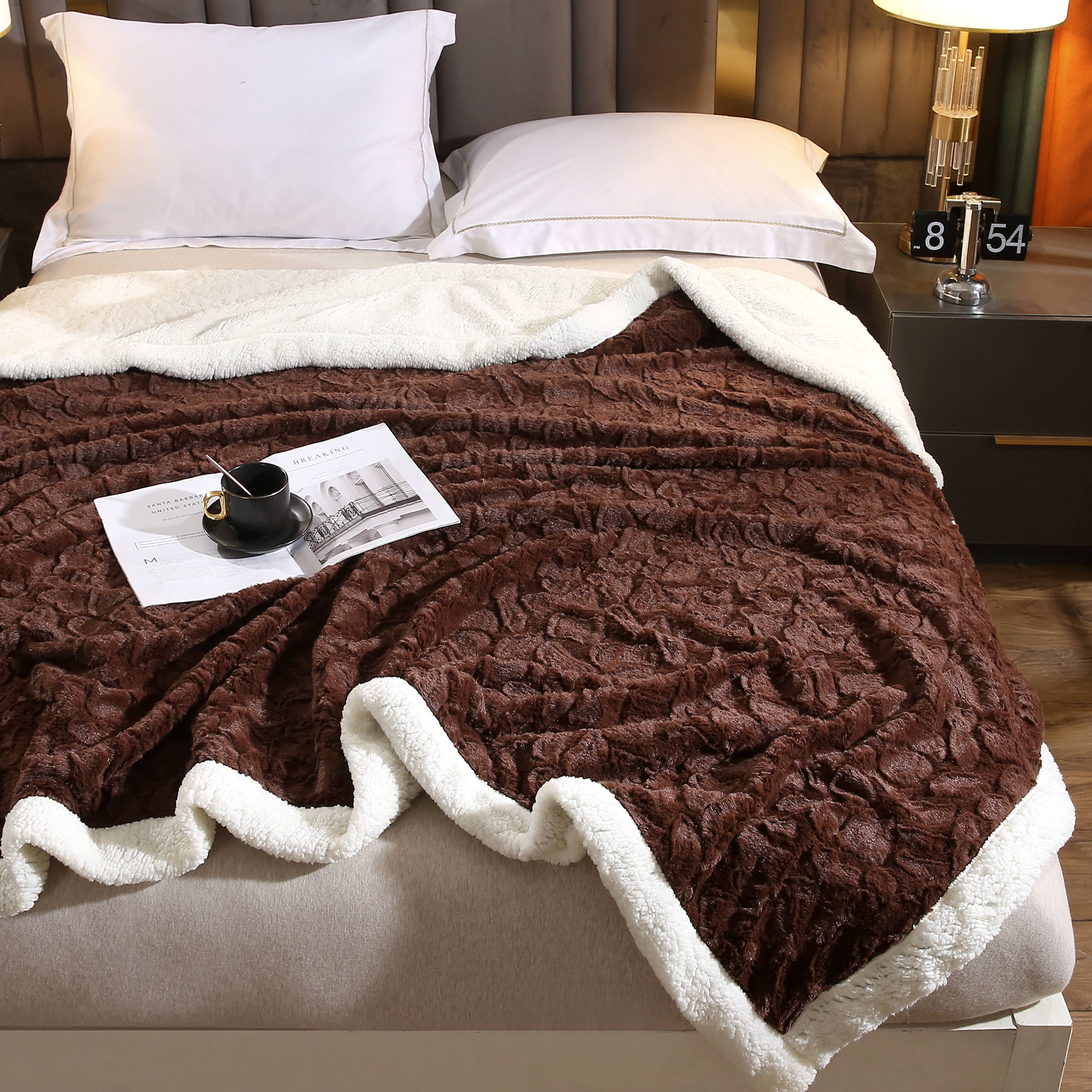 Chinese Manufacturer Wholesale Southwestern Super Soft Comfy Blanket