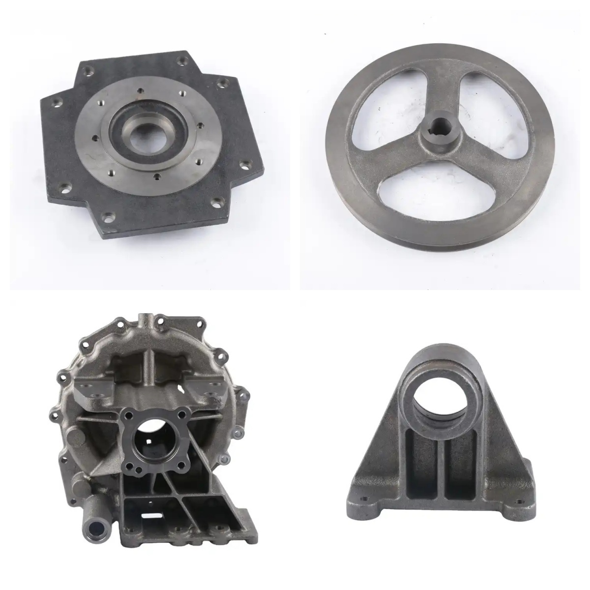 High Quality Custom Cast Iron Foundry Grey Iron Casting with CNC Machining Services Sand Casting Flange Parts