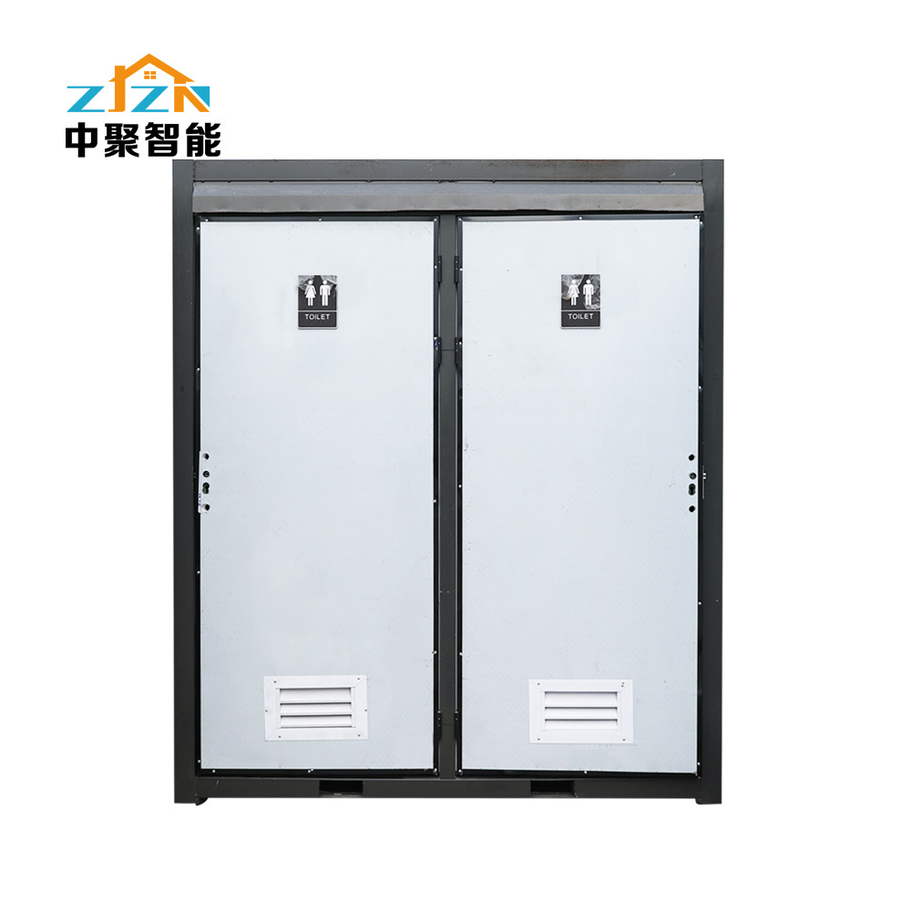 Verified manufacturers Low price luxury portable bathroom unit outdoor camping shower room and mobile wc toilet cabin for sale