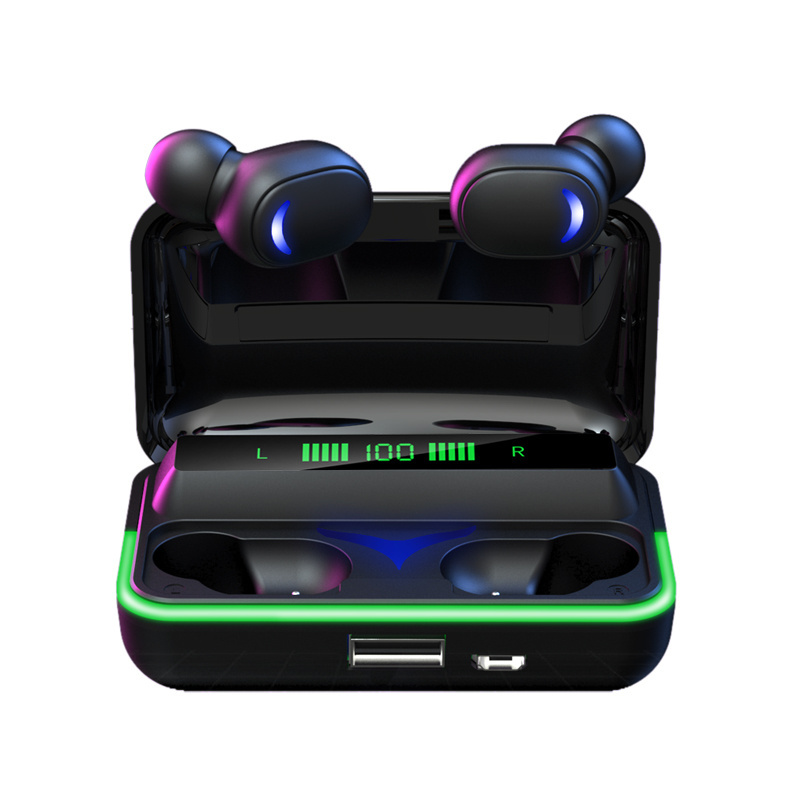 E10 wireless earphone earbuds with battery HiFi Stereo sound gaming earbuds