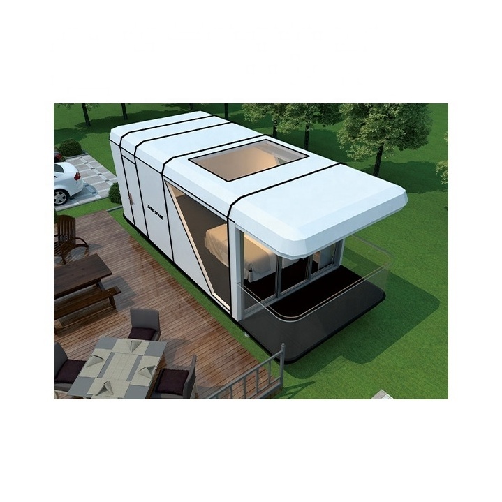 Amusement park mobile trailer house villa homes furnished modular 20ft container house