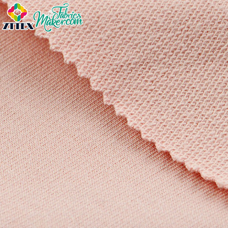 Finer Good Quality Thermal heavy 100% cotton bullet french terry fabric