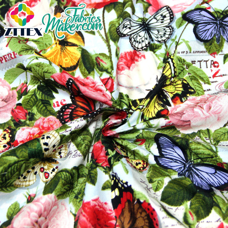 wholesale custom 100 cotton colored dye print poplin canvas fabric from china supplier