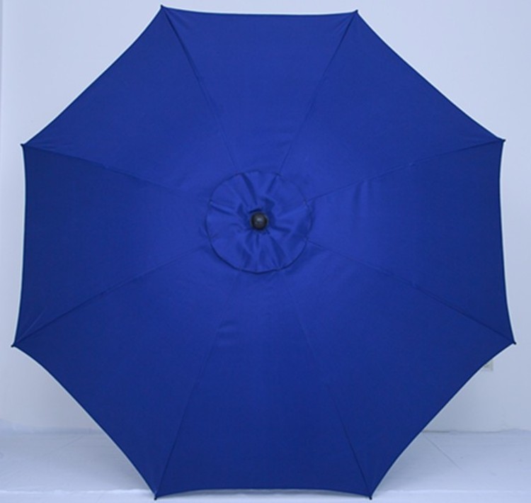 Shangyu Factory 130g Polyester fabric Walls Windproof Sun Beach Umbrella Parasol with Tilt