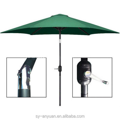 Patio Umbrella Parts Garden Umbrella 3M with Tilt Pool Sun Shade Beach Umbrella