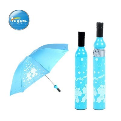 Cheap Creative wine bottle umbrella,Uv protection umbrella,Hot sale Advertising umbrella