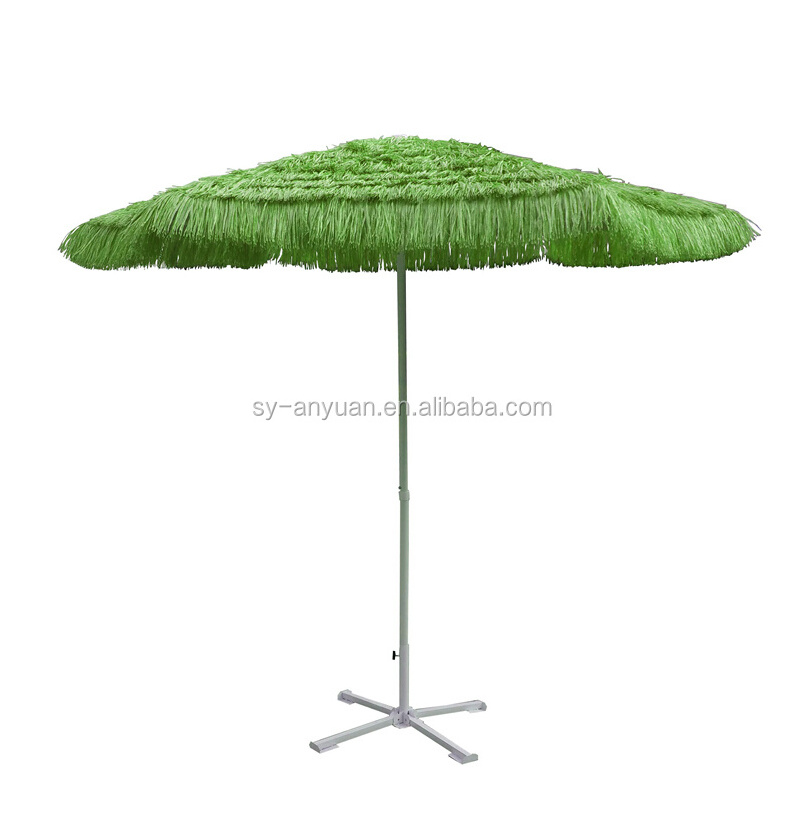 9 feet outdoor beach hawaii tiki grass sun umbrella parasol