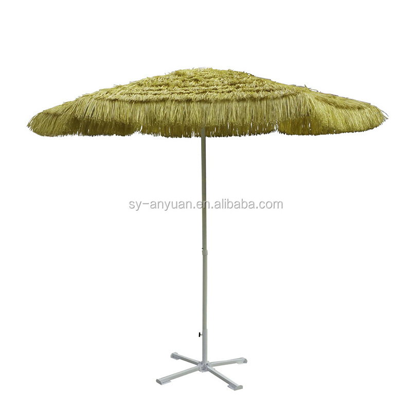 9 feet outdoor beach hawaii tiki grass sun umbrella parasol