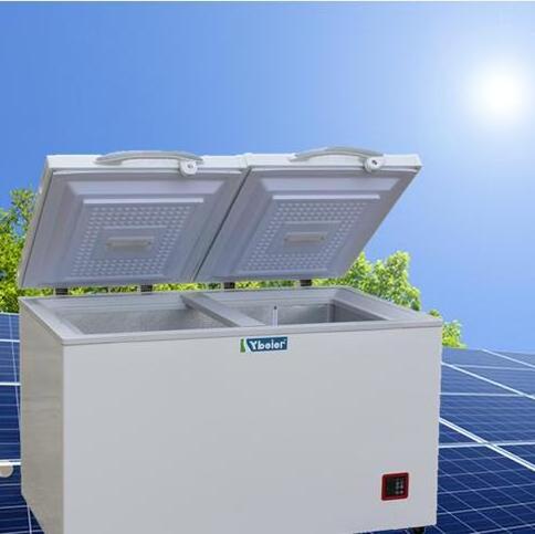 50% energy saving 110mm insulation solar dc freezer solar powered fridge freezer