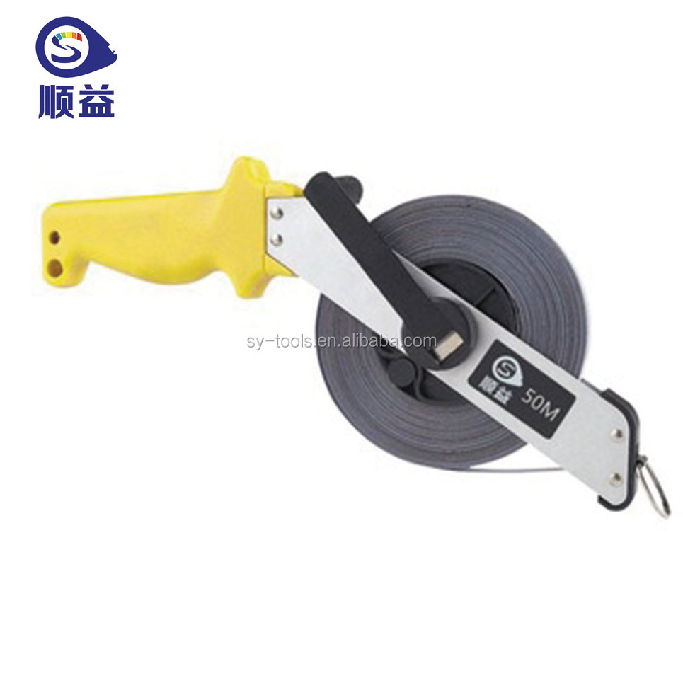 New Design Waterproof Fiberglass Retractable Surveyor Measuring Tape Engineer Farming Measure