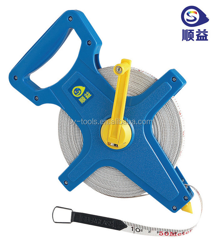 New Design Waterproof Fiberglass Retractable Surveyor Measuring Tape Engineer Farming Measure