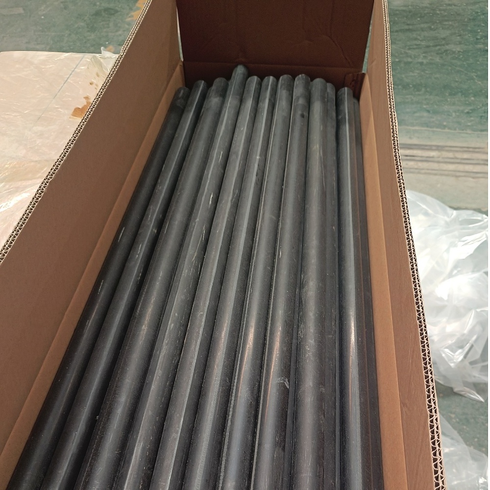 Insulation Phenolic Cotton Cloth Black Laminated Rod/Epoxy Glass Fabric Rod