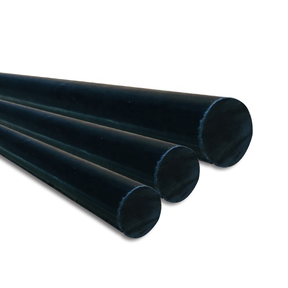 Insulation Phenolic Cotton Cloth Black Laminated Rod/Epoxy Glass Fabric Rod